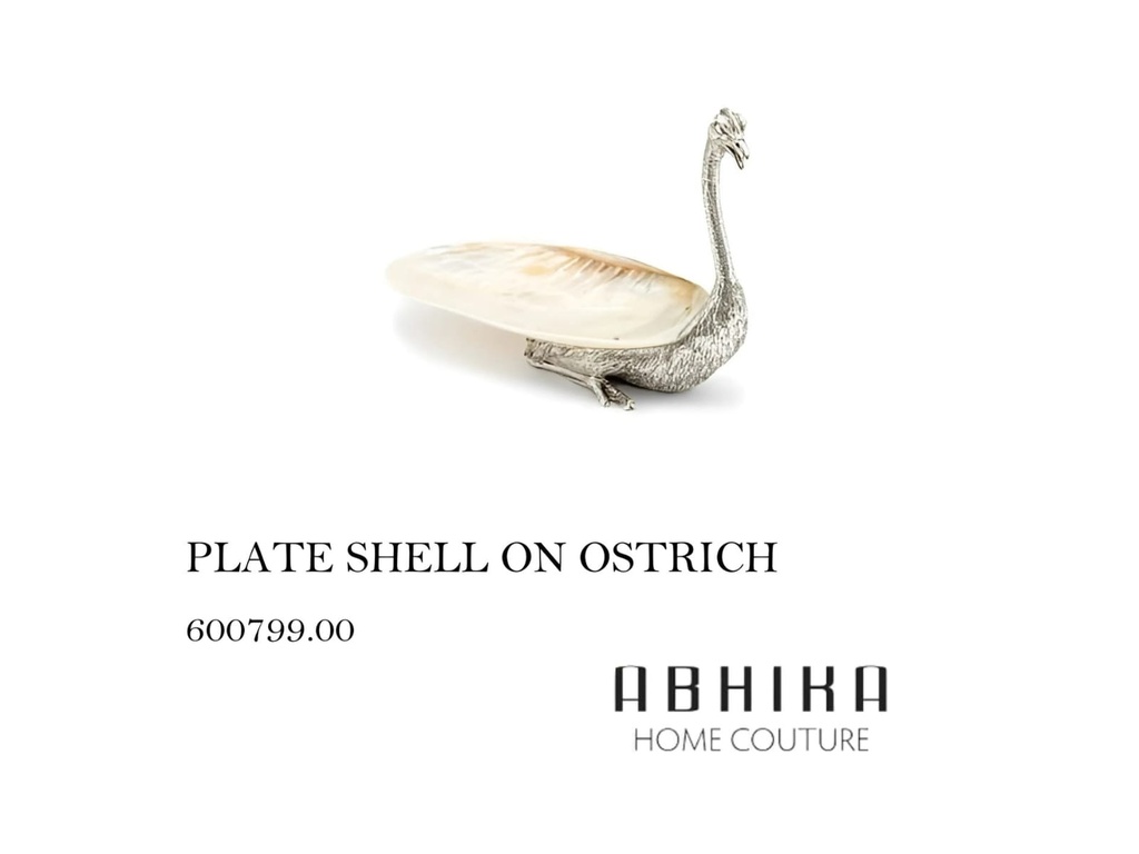 PLATE SHELL ON OSTRICH