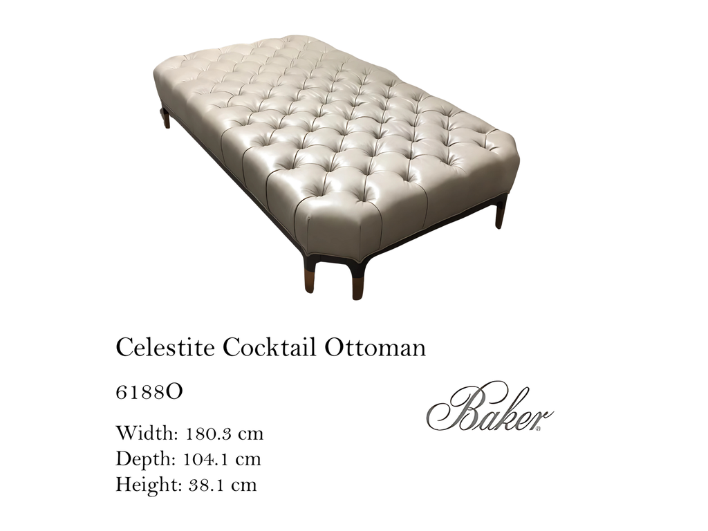 CELESTITE COCKTAIL OTTOMAN