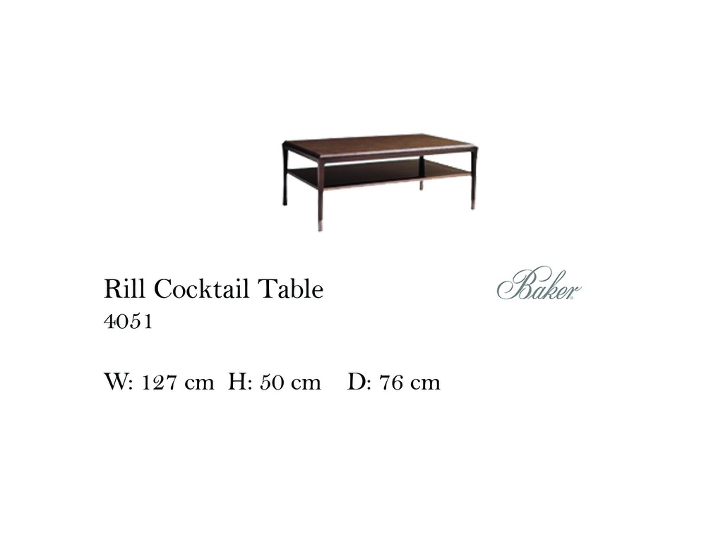 RILL COCKTAIL TABLE