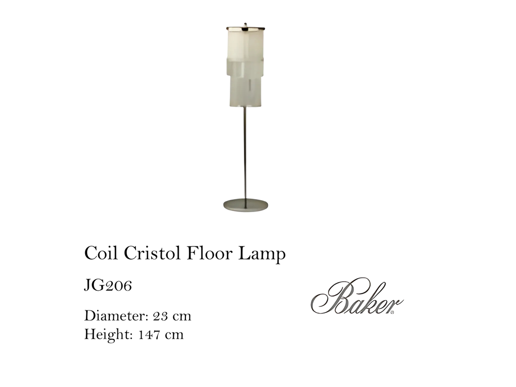 COIL CRISTOL FLOOR LAMP