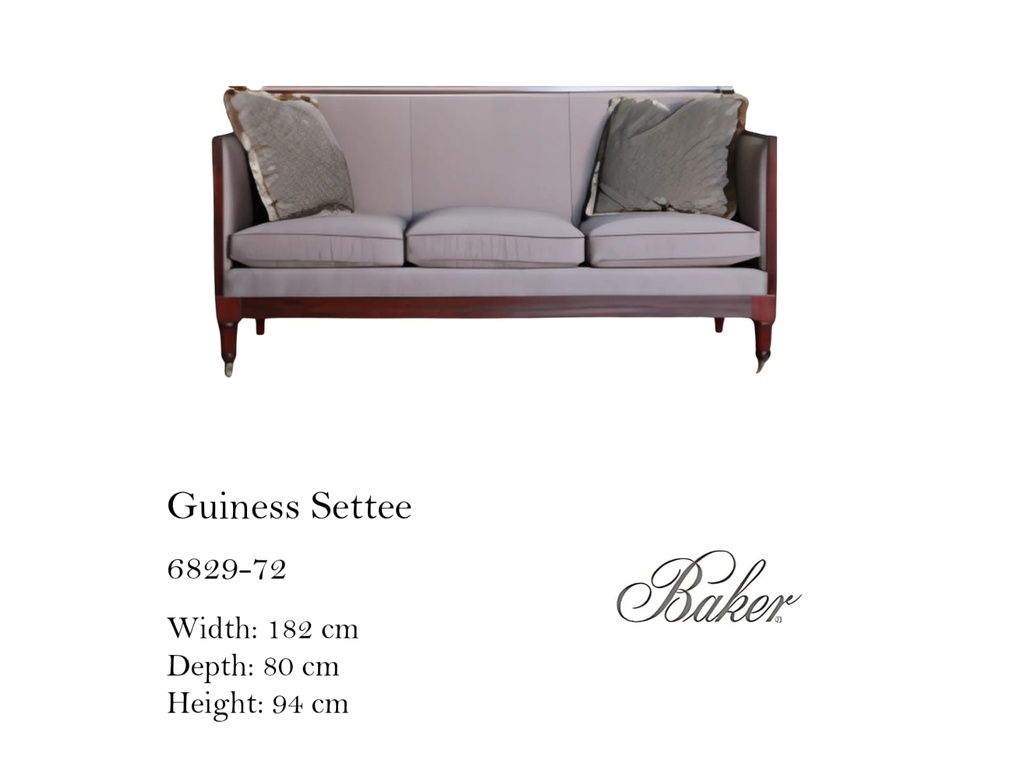 GUINNESS SETTEE