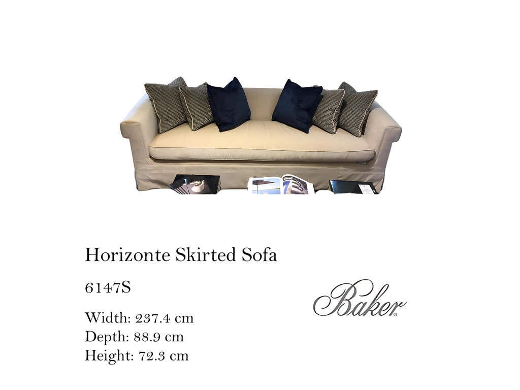 HORIZONTE SKIRTED SOFA