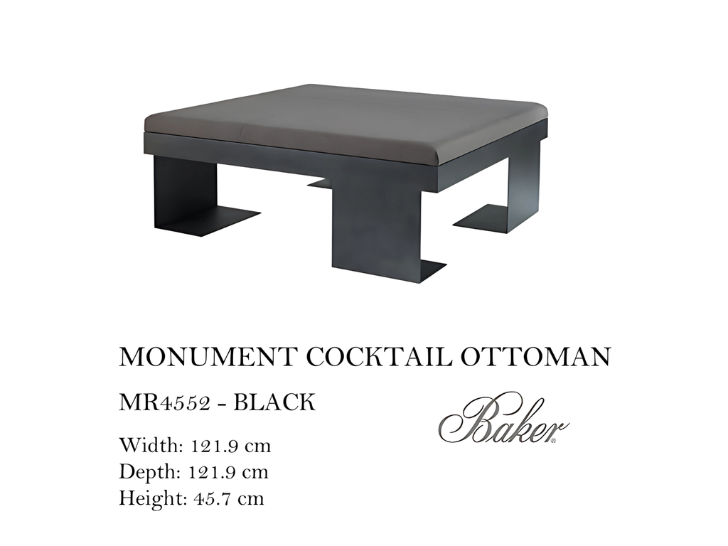 MONUMENT COCKTAIL OTTOMAN
