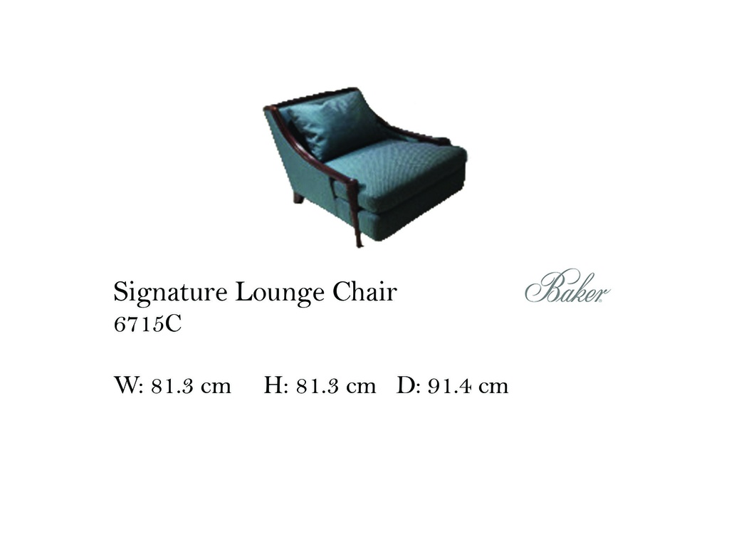 SIGNATURE LOUNGE CHAIR