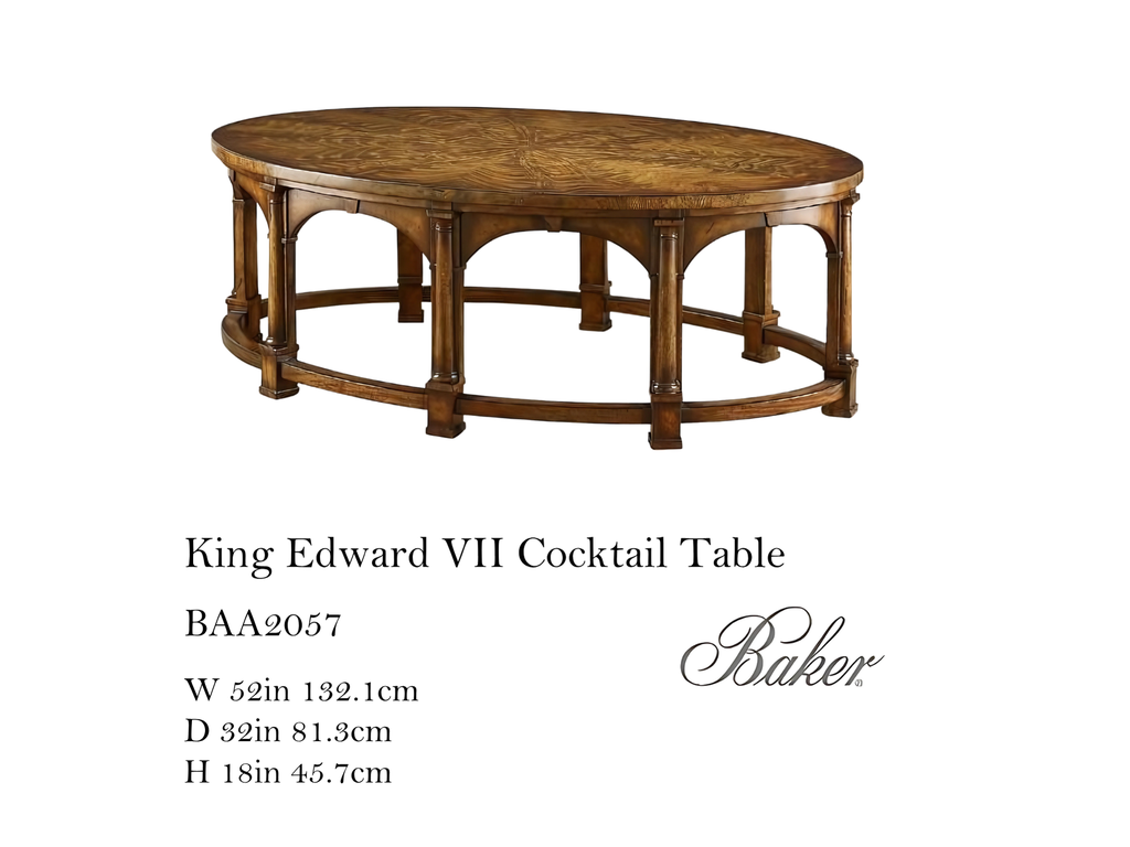 KING EDWARD VII COCKTAIL TABLE