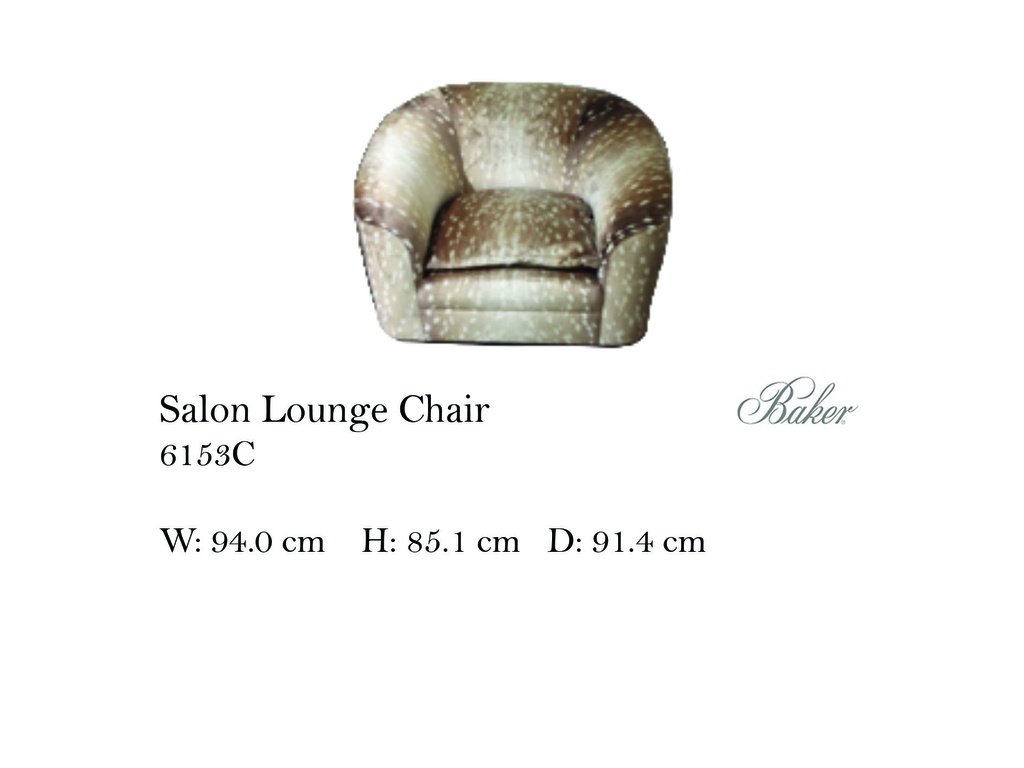 SALON LOUNGE CHAIR