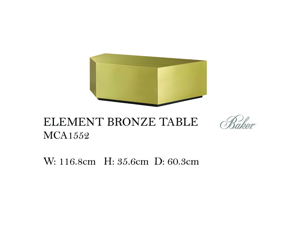 ELEMENT BRONZE TABLE