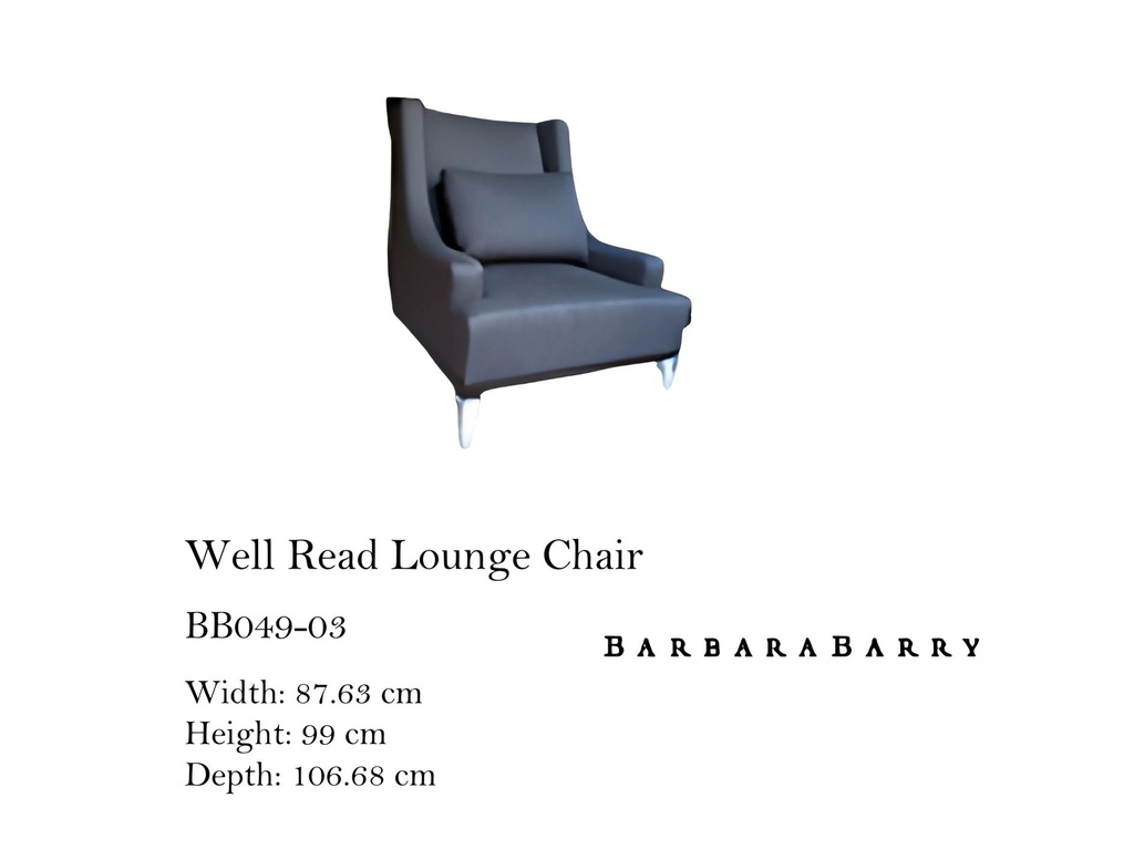 WELL READ LOUNGE CHAIR