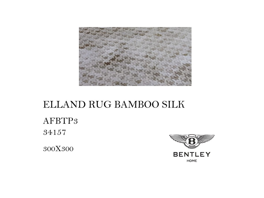 ELLAND RUG BAMBOO SILK