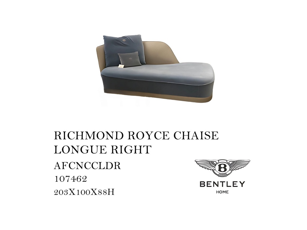RICHMOND ROYCE CHAISE LONGUE RIGHT