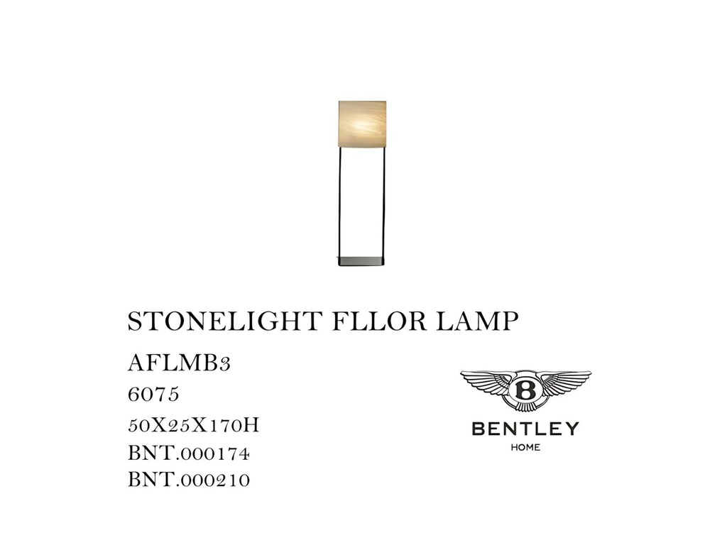 STONELIGHT FLLOR LAMP