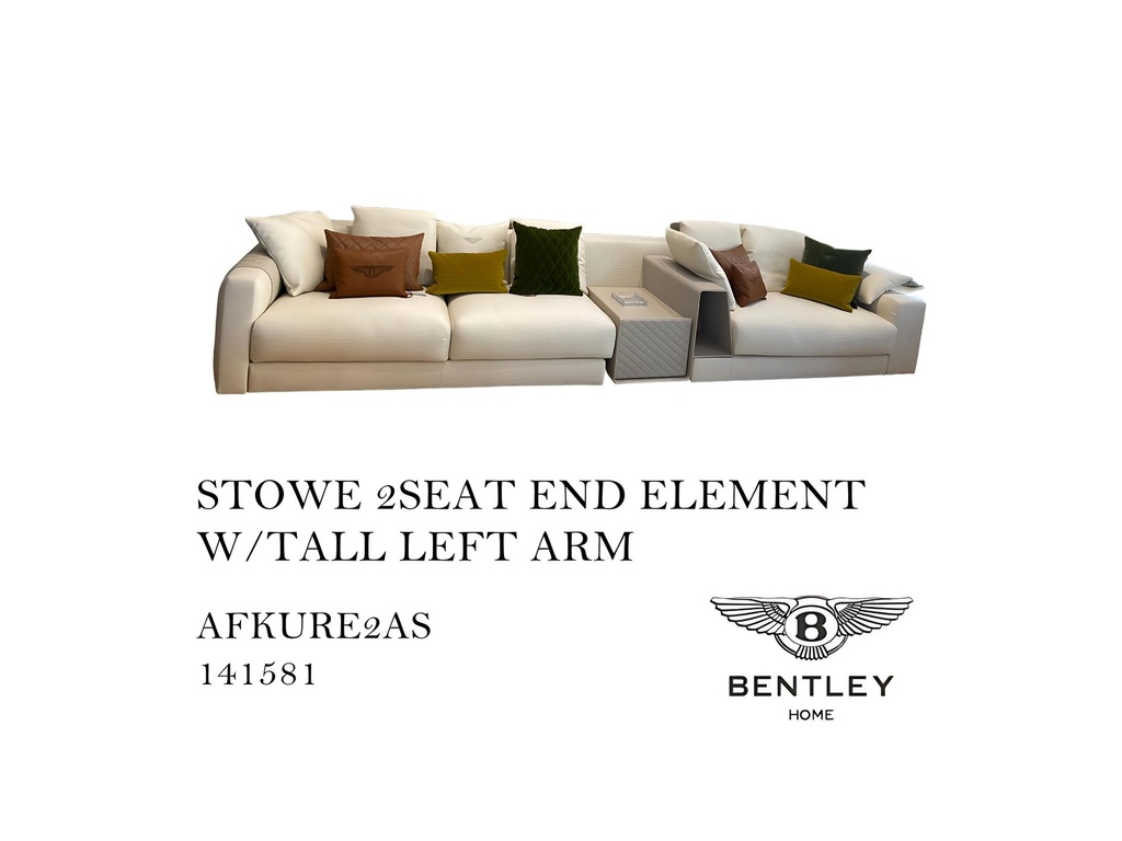 STOWE 2SEAT END ELEMENT W/TALL LEFT ARM