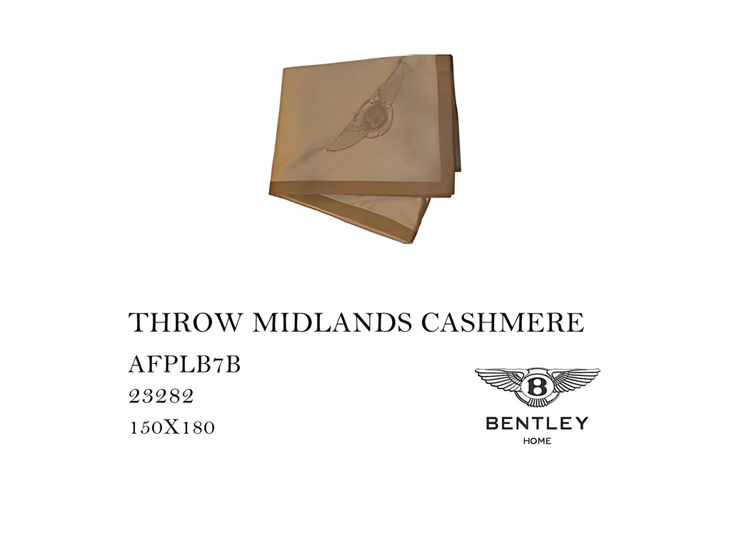 THROW MIDLANDS CASHMERE