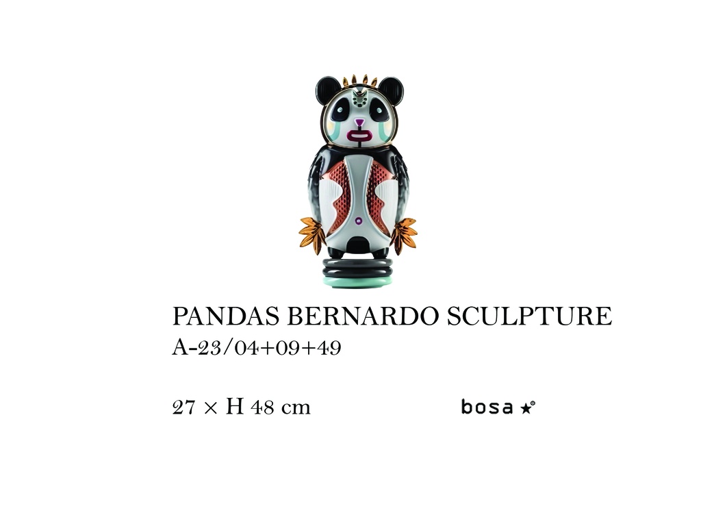 PANDAS BERNARDO SCULPTURE
