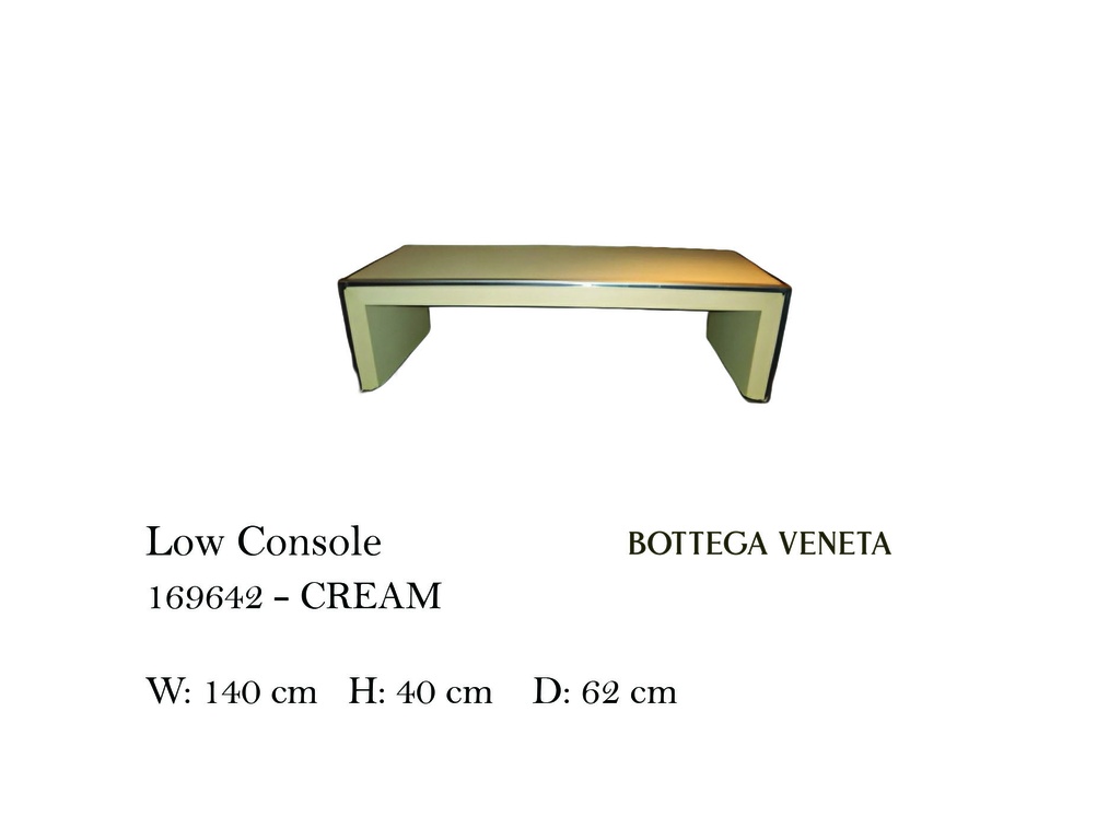 LOW CONSOLE CREAM COLOR