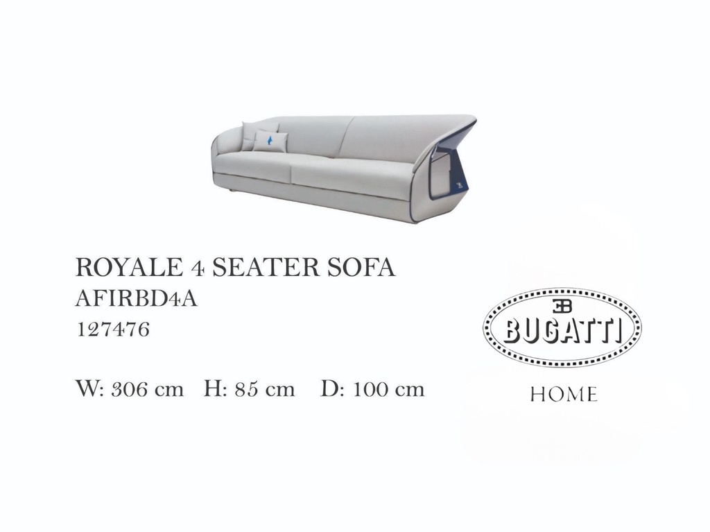 ROYALE 4 SEATER SOFA