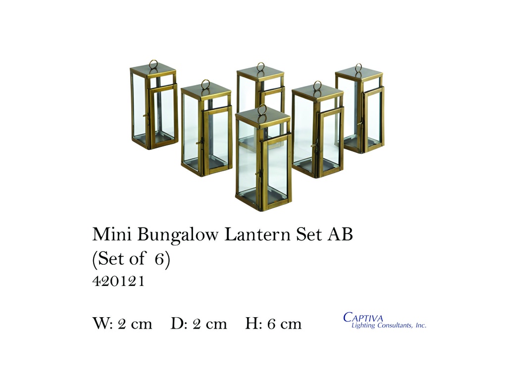 B MINI BUNGALOW LANT SS AB