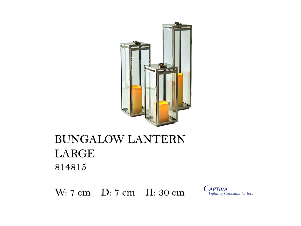 BUNGALOW LANTERN LARGE