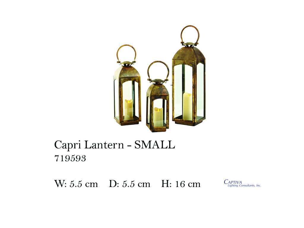 CAPRI LANTERN SMALL