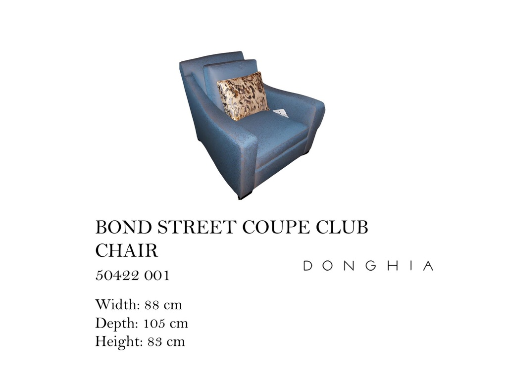 BOND STREET COUPE CLUB CHAIR