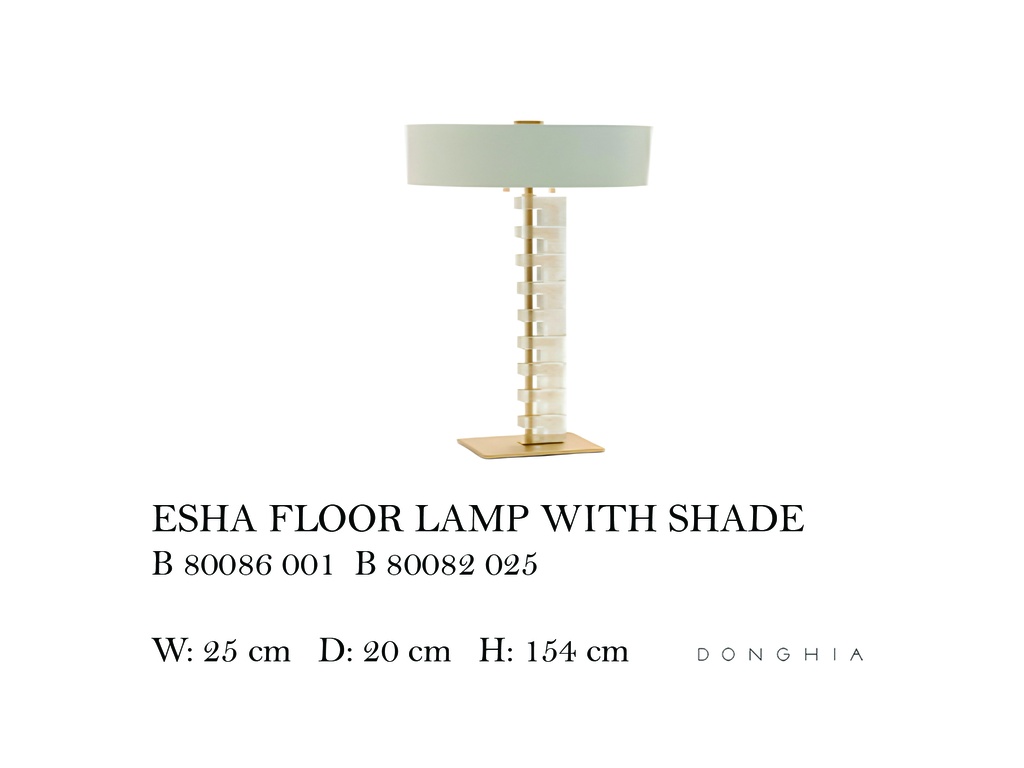 ESHA FLOOR LAMP WITH SHADE
