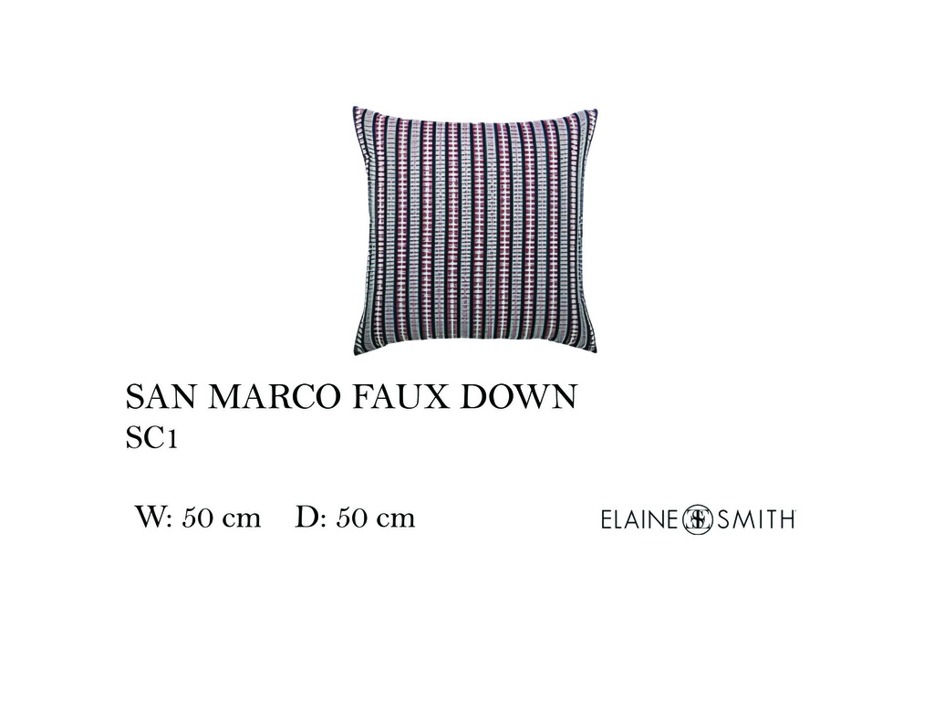 SAN MARCO FAUX DOWN 20"X20"