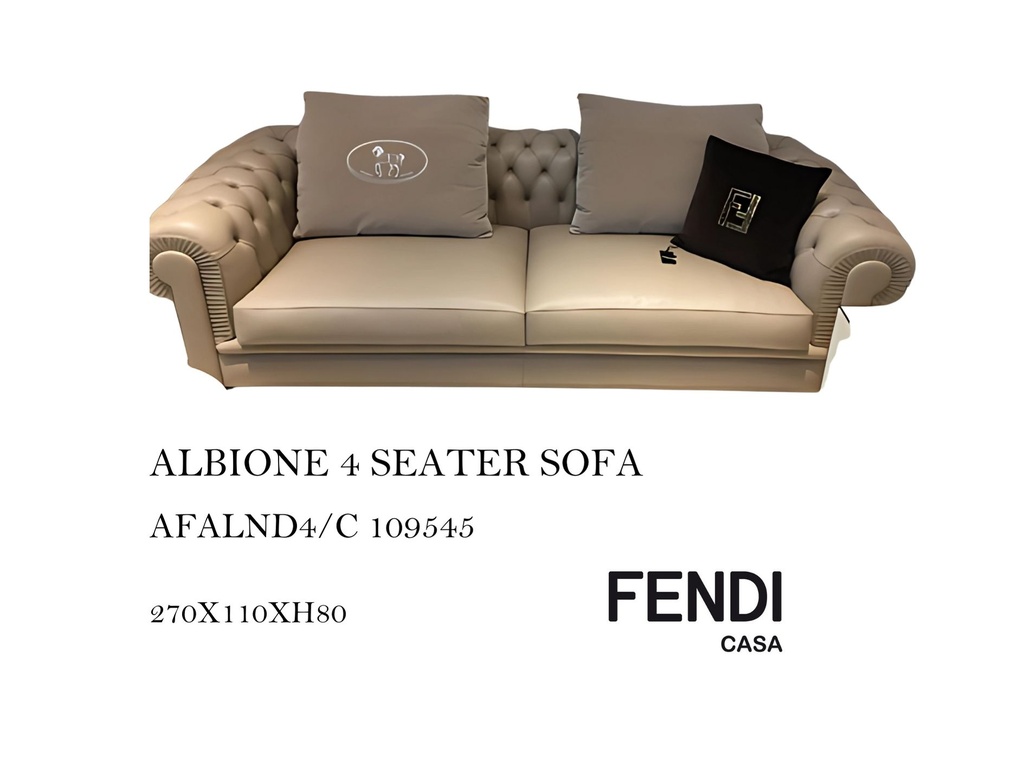 ALBIONE 4 SEATER SOFA