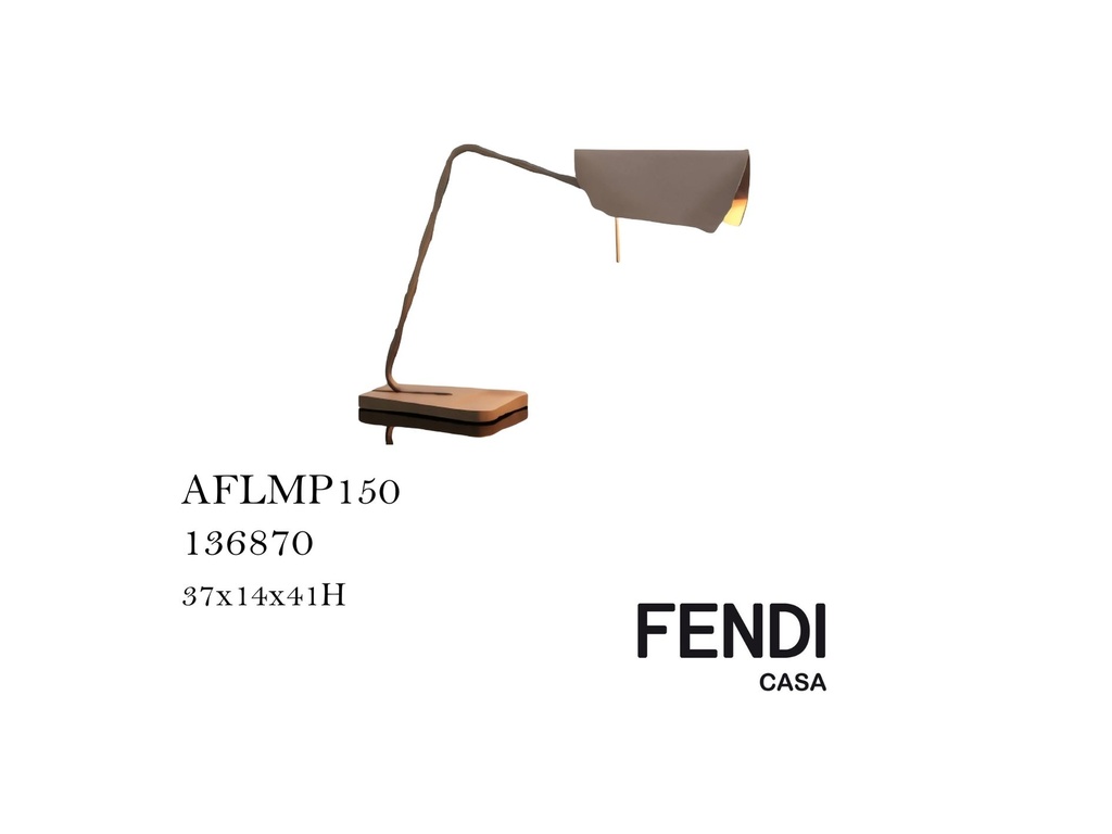 VELUM TABLE LAMP METAL STEM