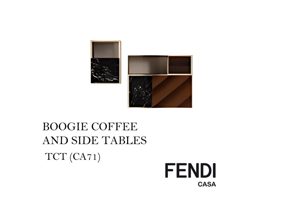BOOGIE COFFEE AND SIDE TABLES