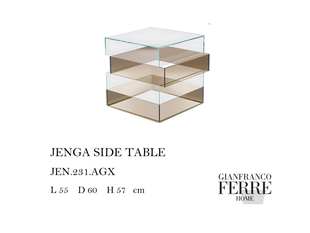JENGA SIDE TABLE