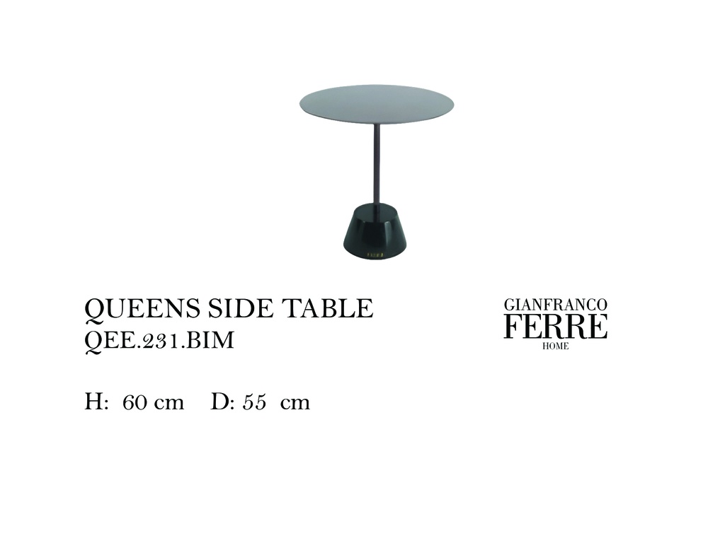 QUEENS SIDE TABLE