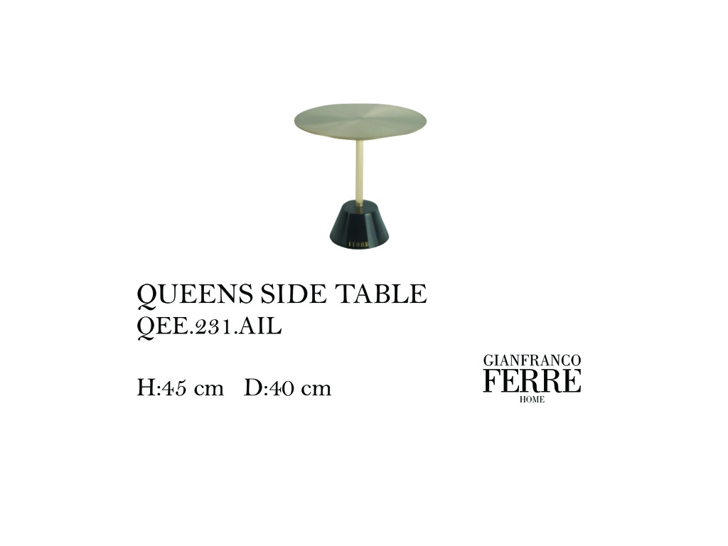 QUEENS SIDE TABLE