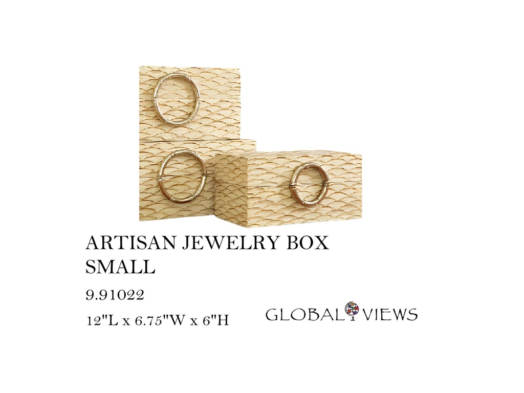 ARTISAN JEWELRY BOX - SMALL