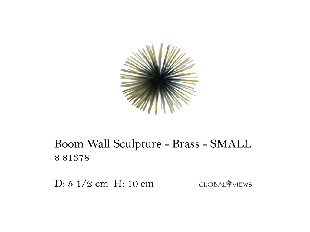 BOOM WALL SCULPTURE SM