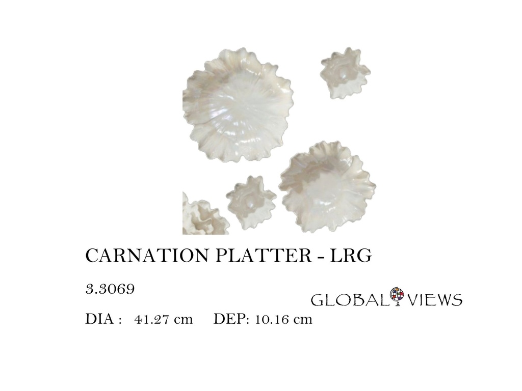 CARNATION PLATTER