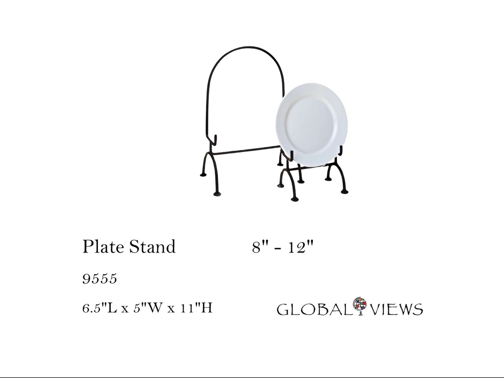 PLATE STAND - 8" - 12"