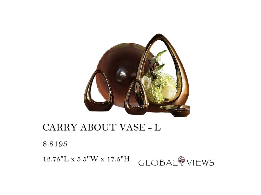 CARRY ABOUT VASE-LG
