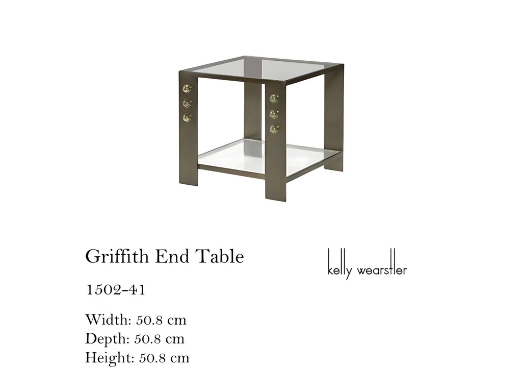 GRIFFITH END TABLE