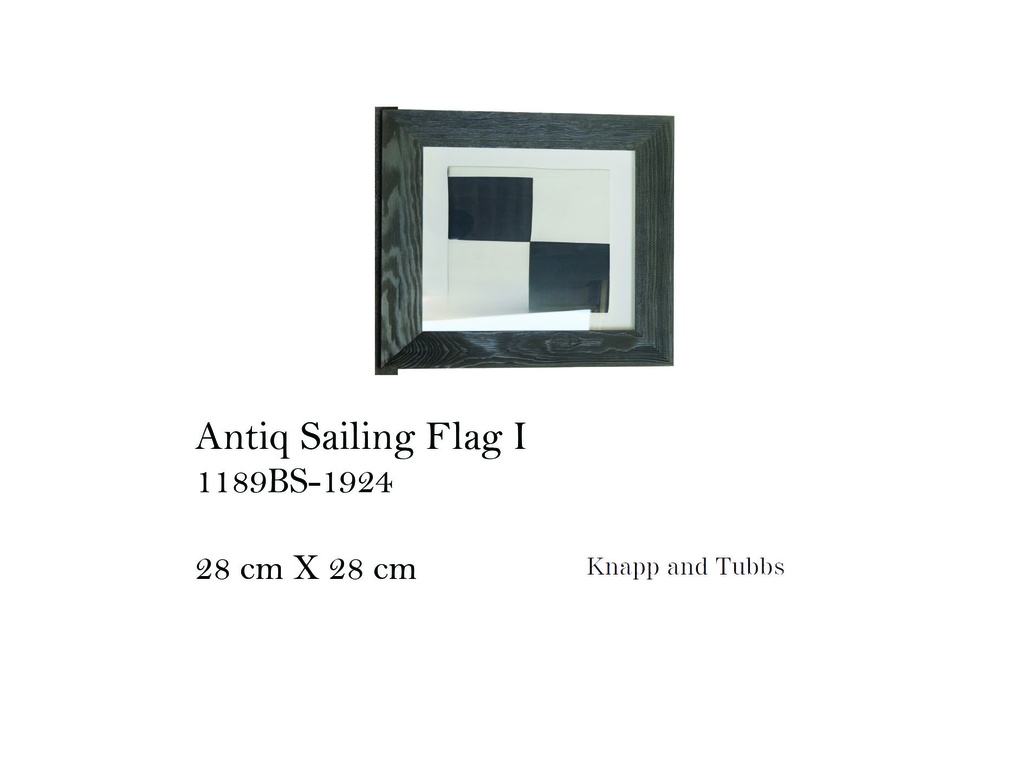 ANTIQ SAILING FLAG I