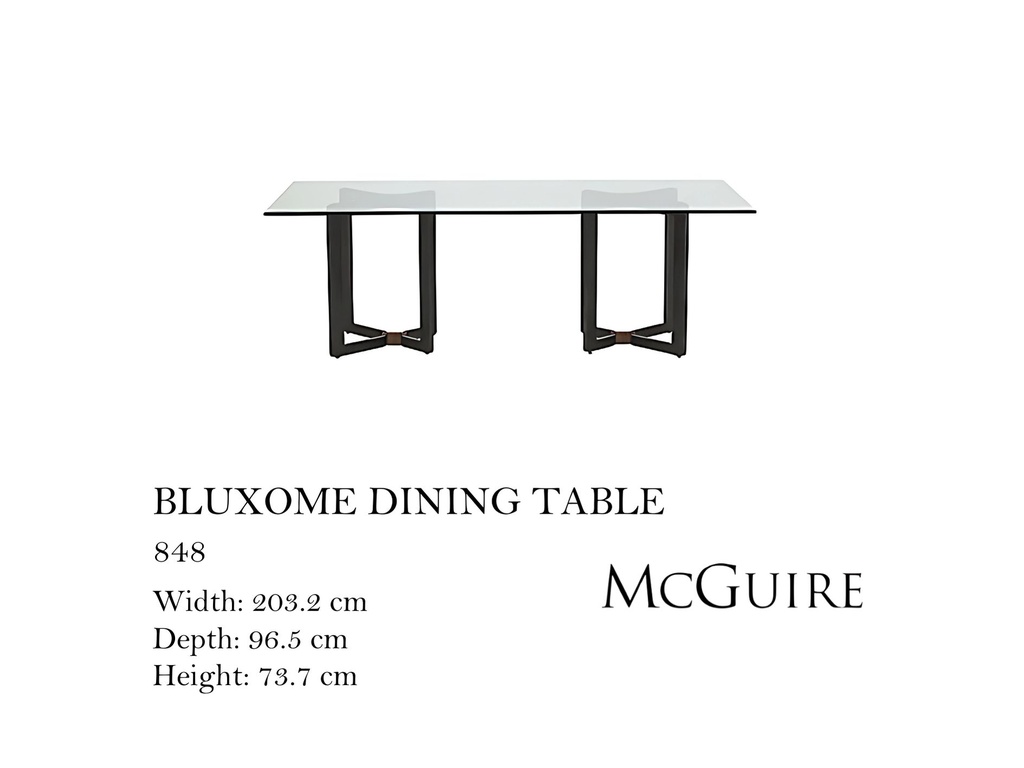 BLUXOME DINING TABLE