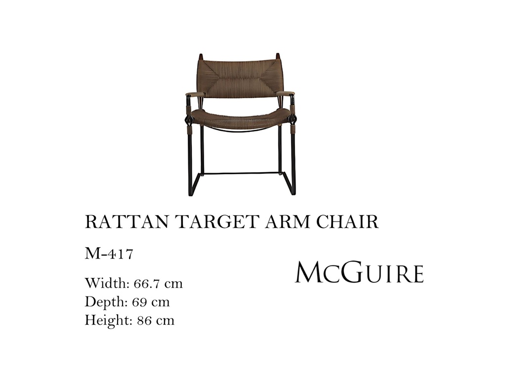 BS BATON ARM CHAIR