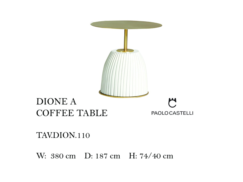 DIONE A COFFEE TABLE
