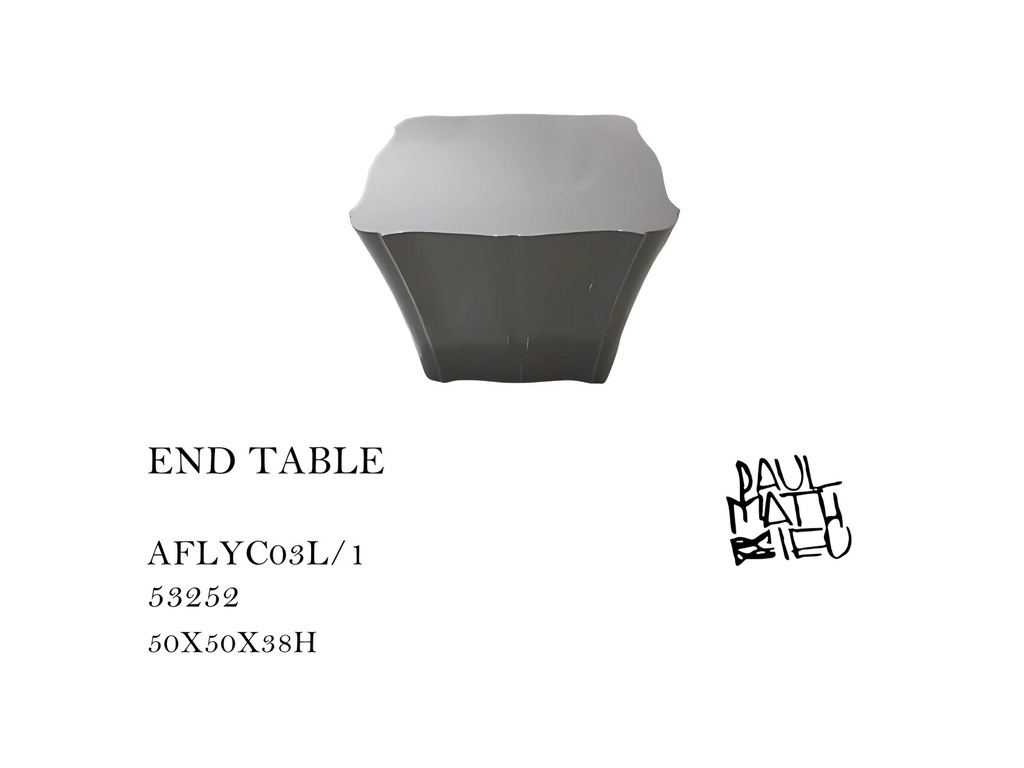 CONTOUR COFFEE TABLE LACQUERED - TAUPE