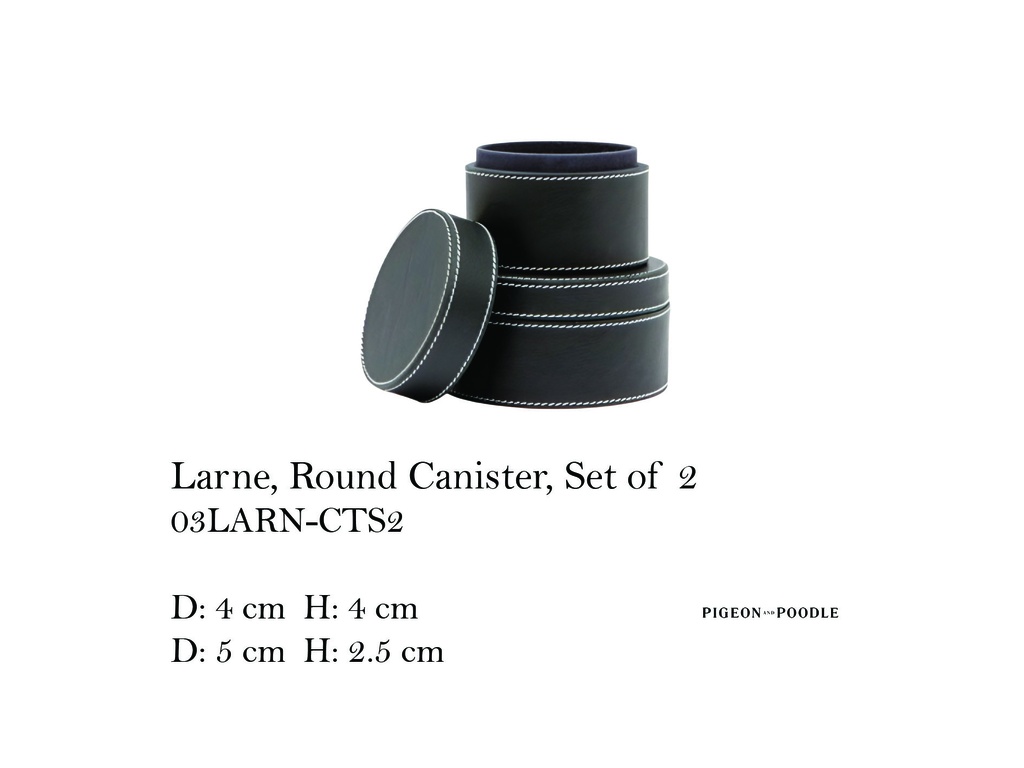 LARNE ROUND CANISTER