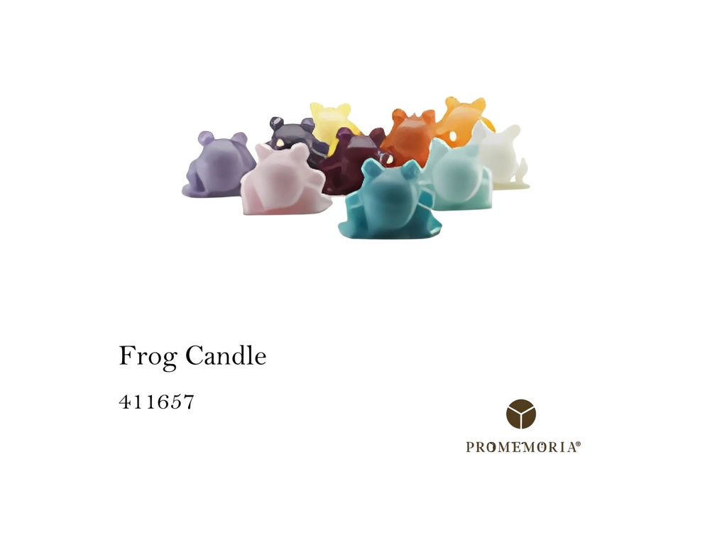 FROG CANNNDLE-RED
