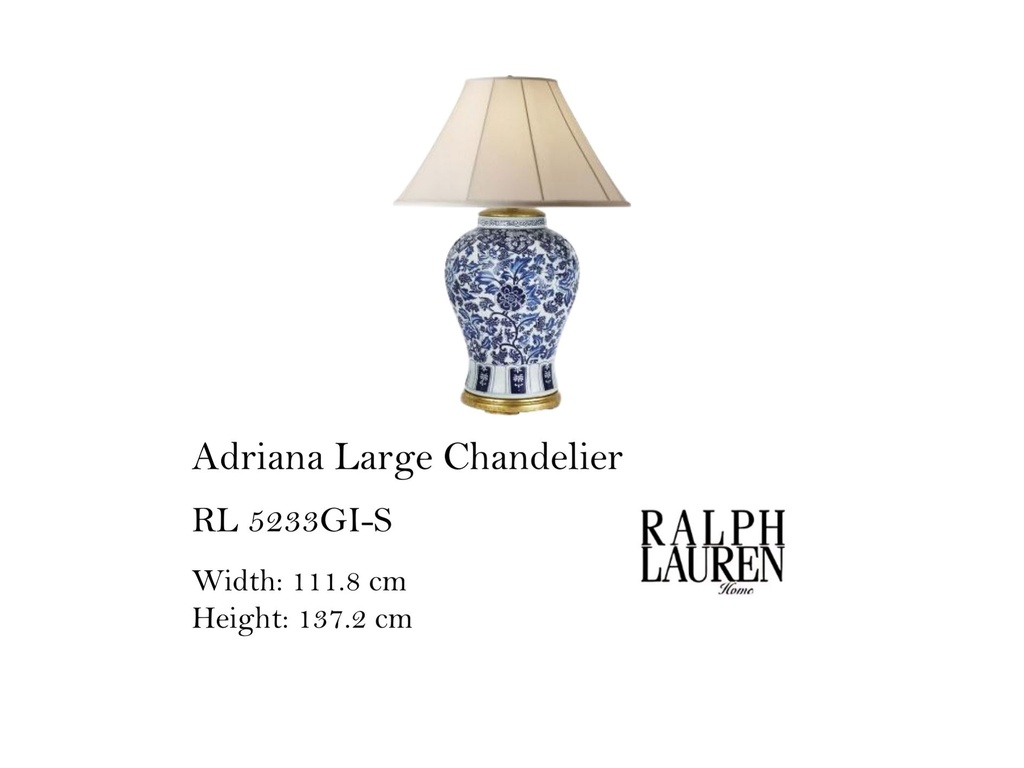 ADRIANA LARGE CHANDELIER