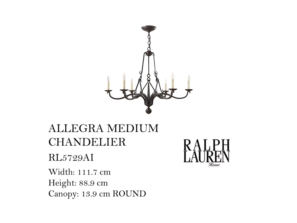 ALLEGRA MEDIUM CHANDELIER