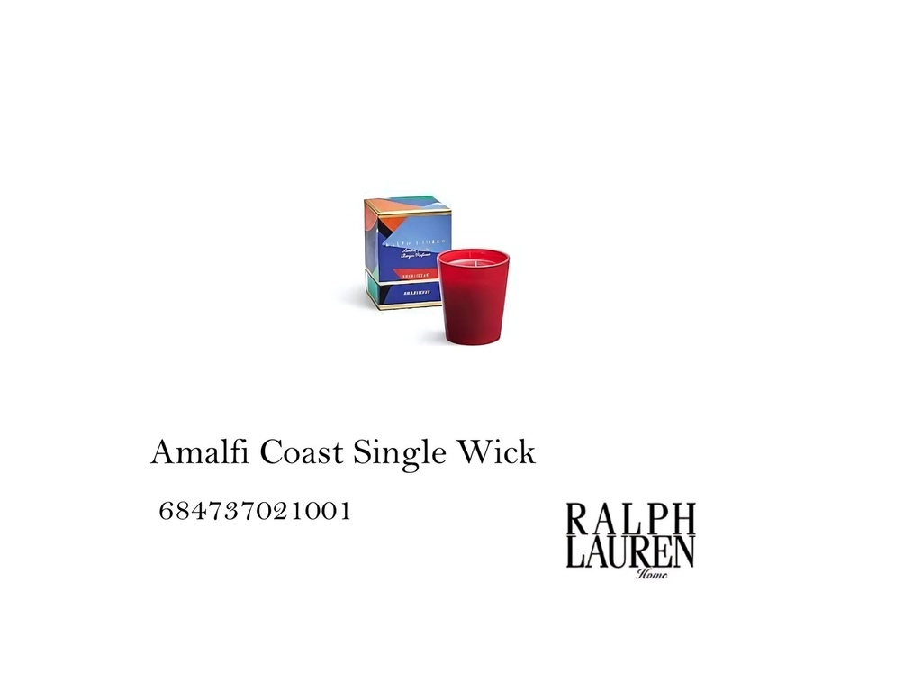 Amalfi Coast Single Wick