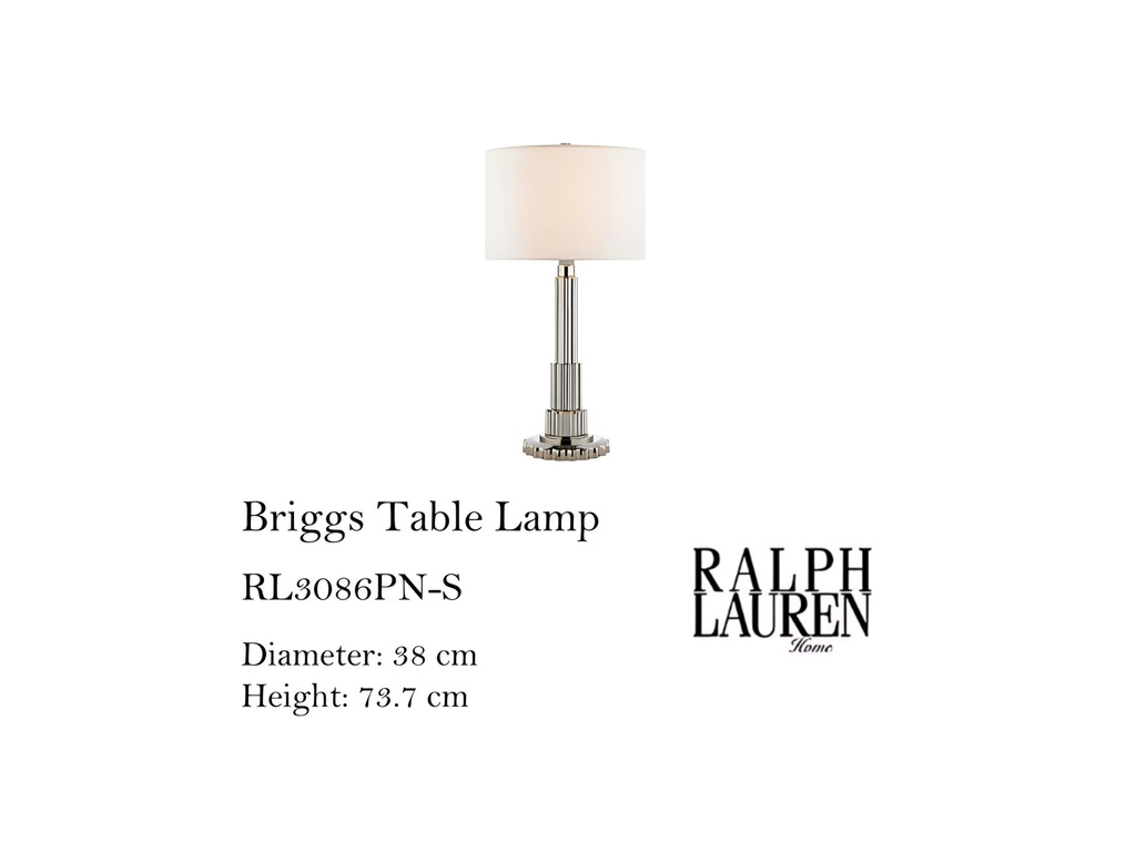 BRIGGS TABLE LAMP