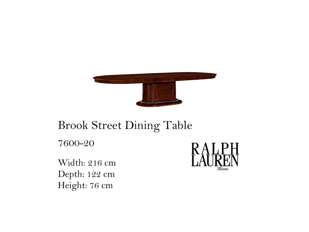 BROOK STREET DINING TABLE